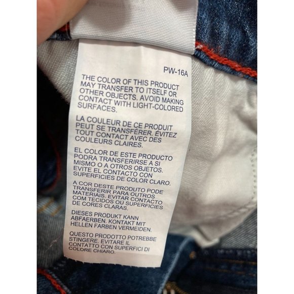 Tommy Hilfiger Jeans Straight Leg Fit Essential Clean Rinse Jeans Zip 40W 34L - Picture 6 of 8